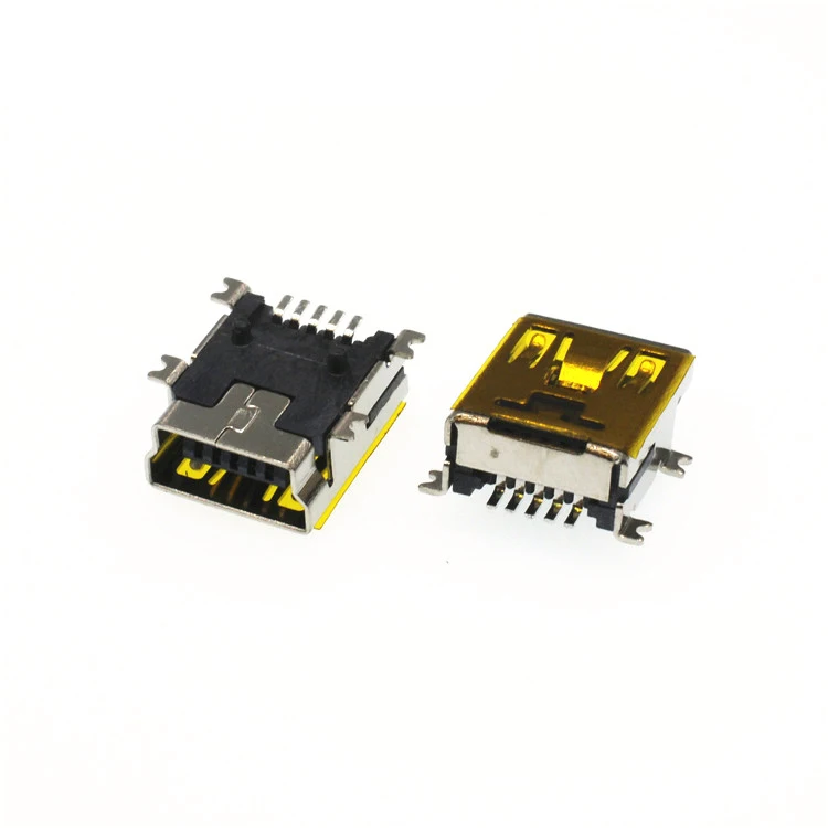 Mini Micro USB Female SMT a B C Type Connector for Mobile Charging Port