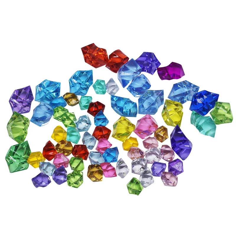 Многоугольник прозрачный пластик для защиты окружающей среды игровые фишки 11 видов цветов Детский обучение математике подсчета Бинго игровой аксессуар