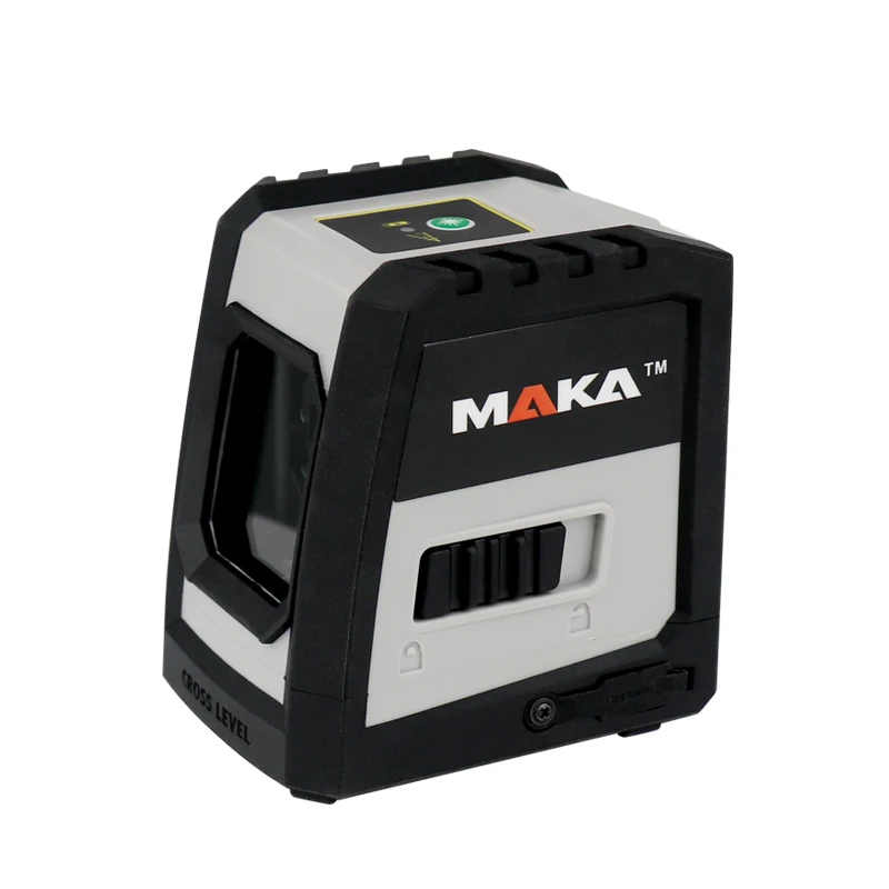 Лазерный уровень MAKA с зелеными линиями нивелир магнитом в новом
