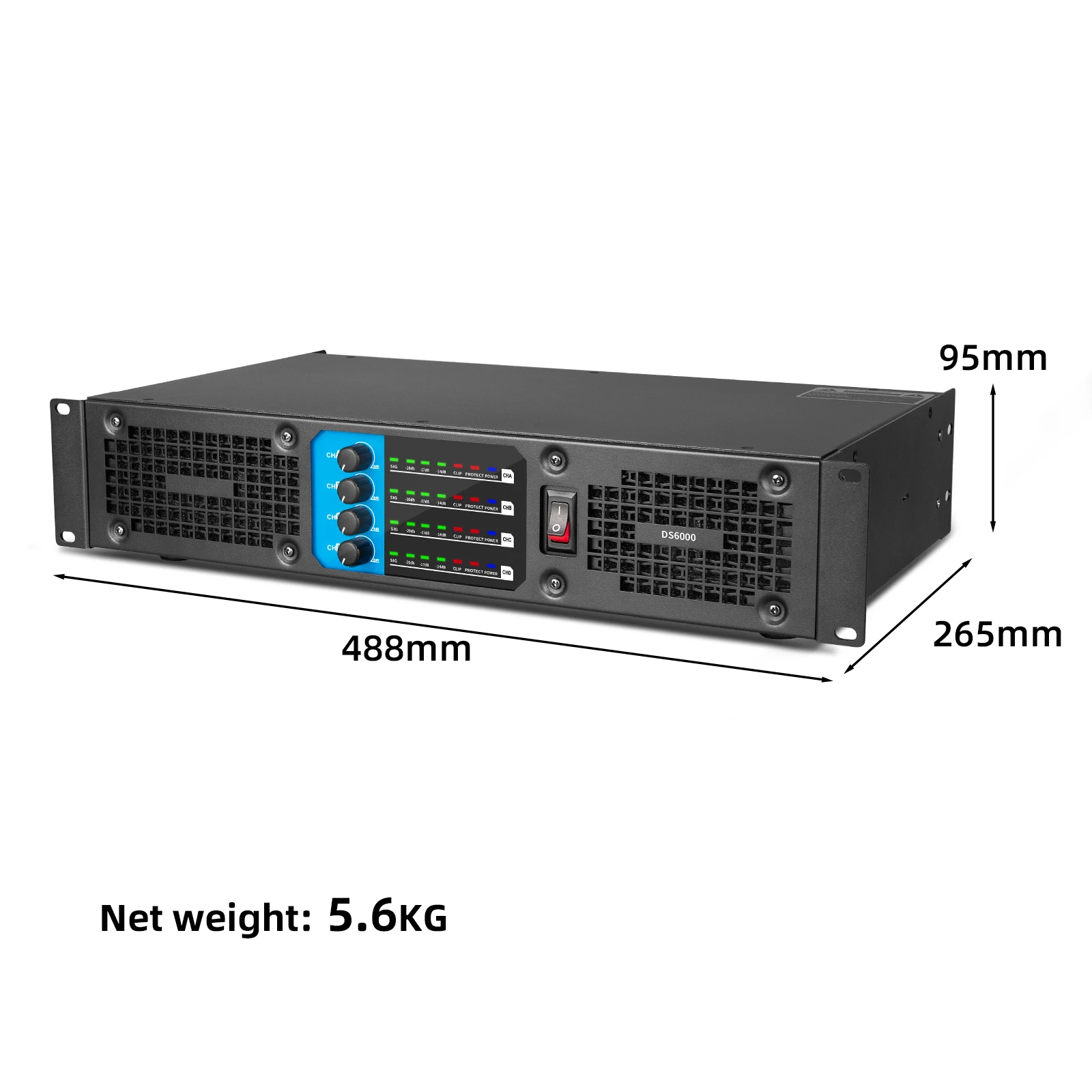 Amplificateur de puissance 60W/120W/360W/240W/480W BSF-XXM - Ingepel