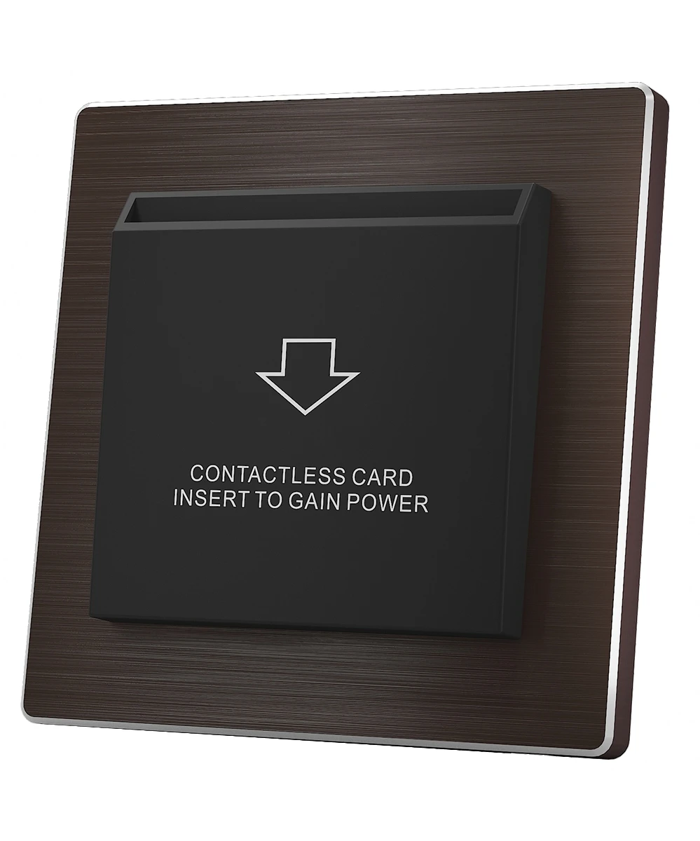 Smart Hotel Room Key Card Power Sockets and Switches Hotels Wireless Hotel Card Switch Rfid Card Power Switch