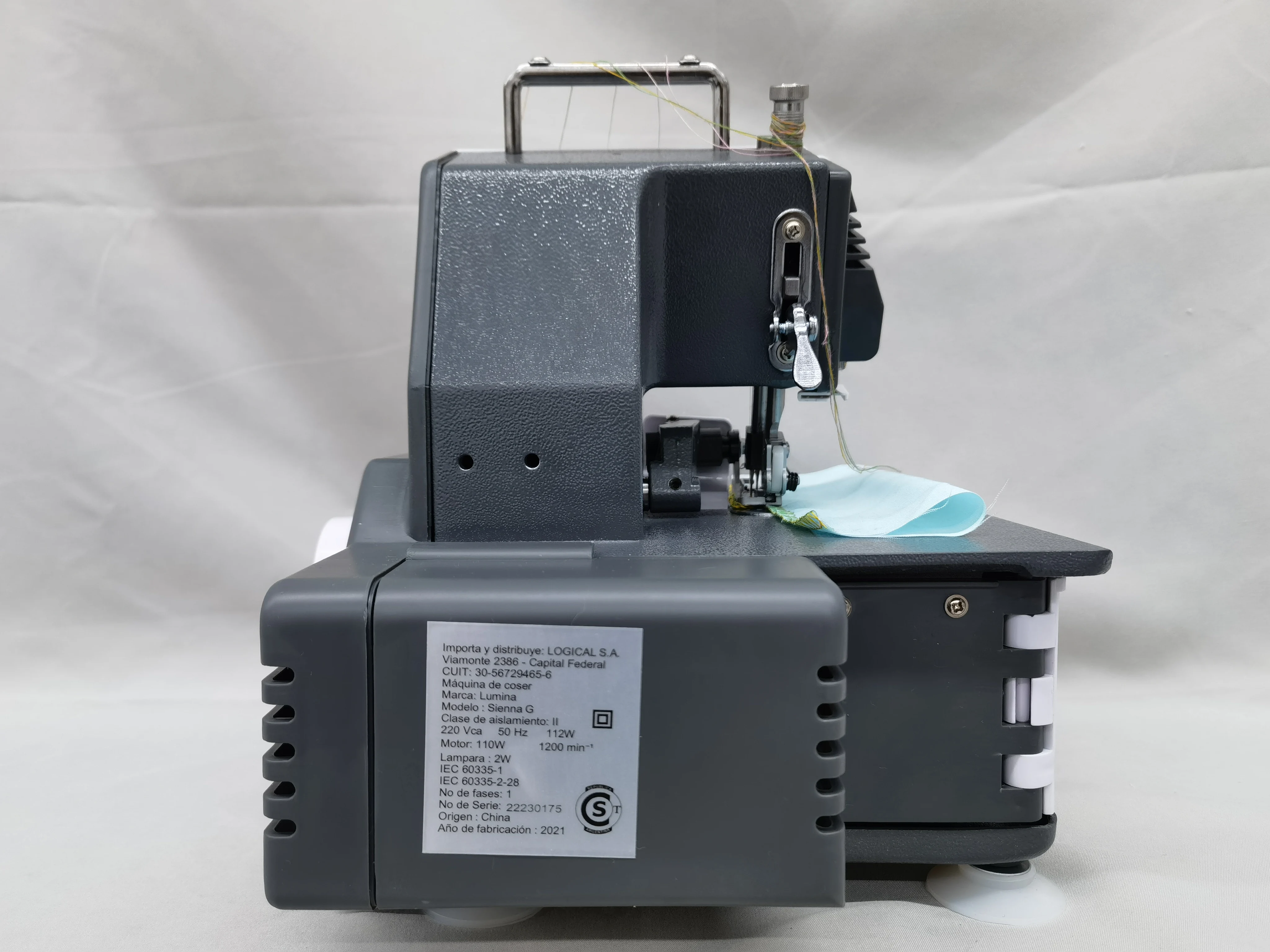 Macchina Da Cucire Portatile - Mini Cucitrice Per Tessuti, Ideale Per Viaggi E Casa - Foto 2