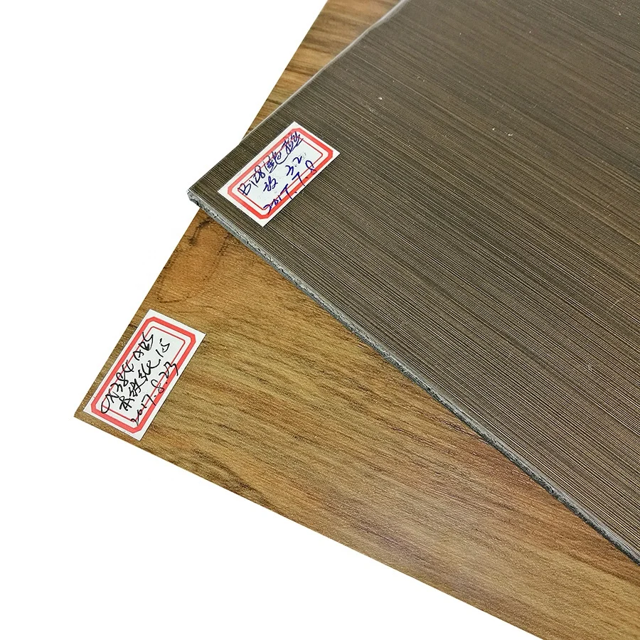 Covered with Custom Decorative PVC Wood Grain Film ABS Plastic Sheet for Vacuum Forming