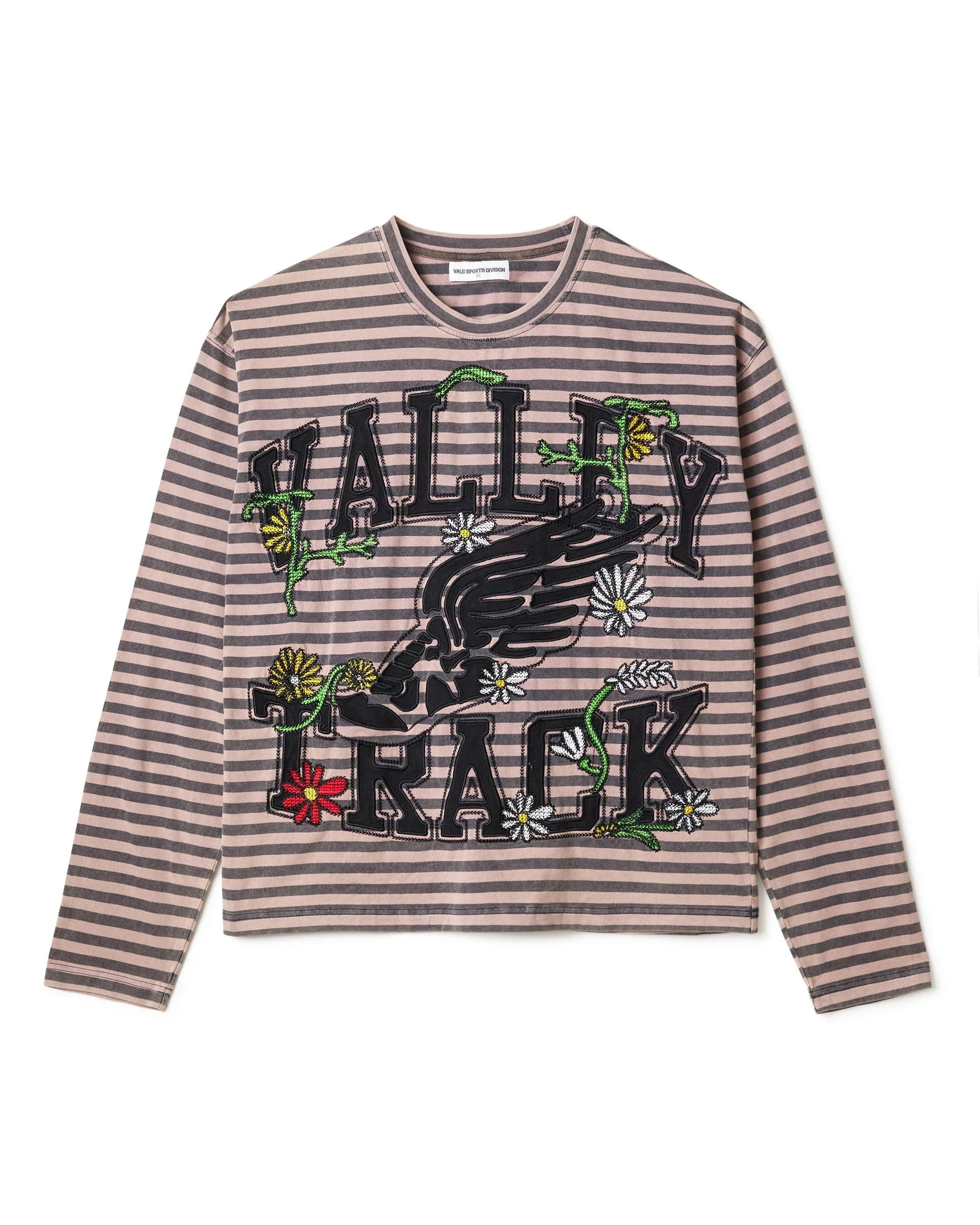 Salati Custom Designer Unisex Tshirts Stripe Heavy 220 GSM Cotton Graphic Print Boxy Fit Full Long Sleeve Tee T Shirts for Men gallery 2