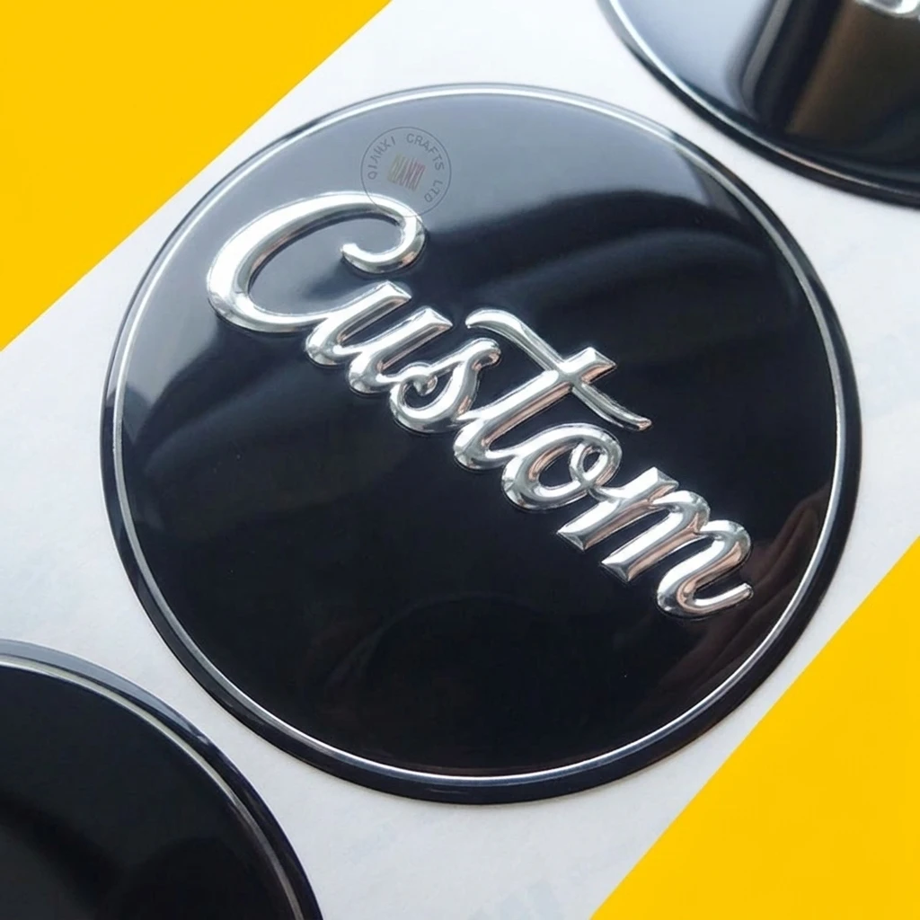 Custom Shape Adhesive Gel Car Label Supplier clear Crystal Silicone Doming Sheet M3 logo Decal Soft 3d Resin Domed Epoxy Sticker