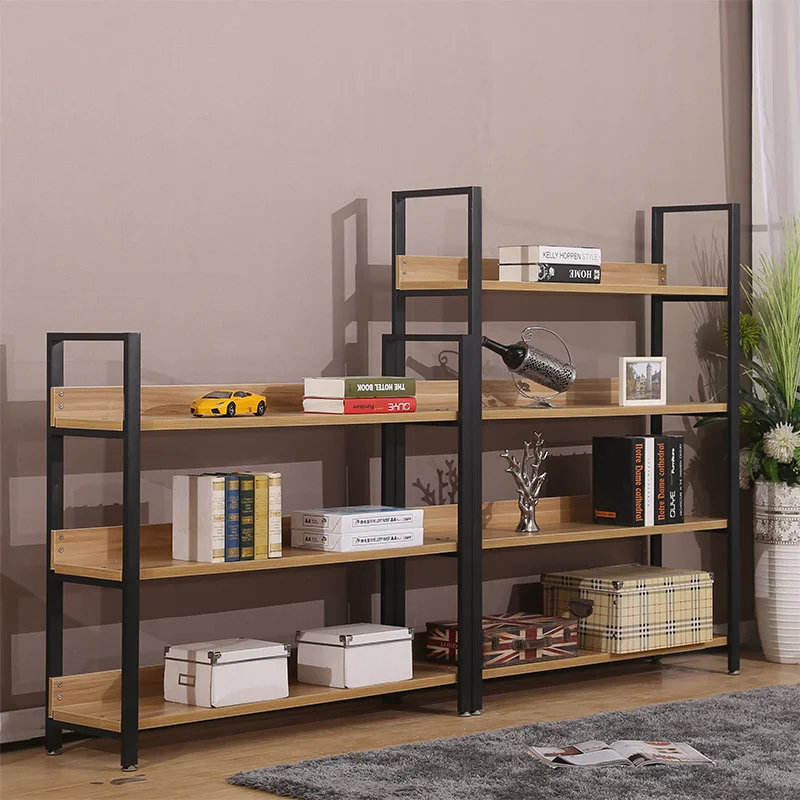 Simple Bookshelf Floor Multi Layer Shelf Combination Simple Modern Office Bookcase