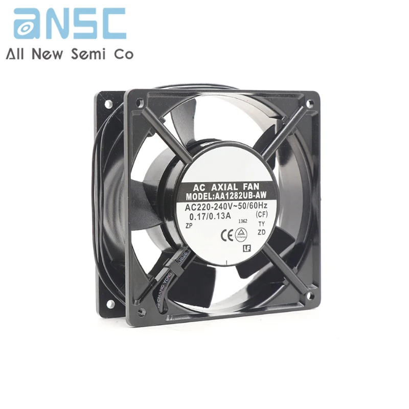 Original Axial flow fan  AA1282UB-AW AC220V 0.17A  120*120*38MM Ventilation and refrigeration Cooling fan