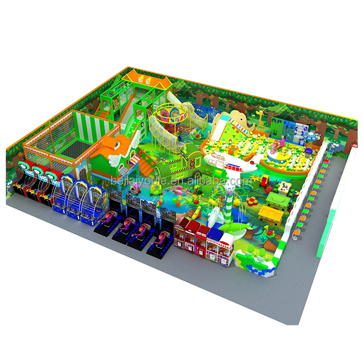 Cheap Type Jungle Theme Commercial Indoor Children Playground Indoor