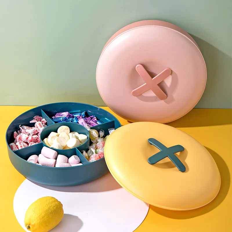 Nordic Style Multifunctional Food Storage Container for Home Living Room
