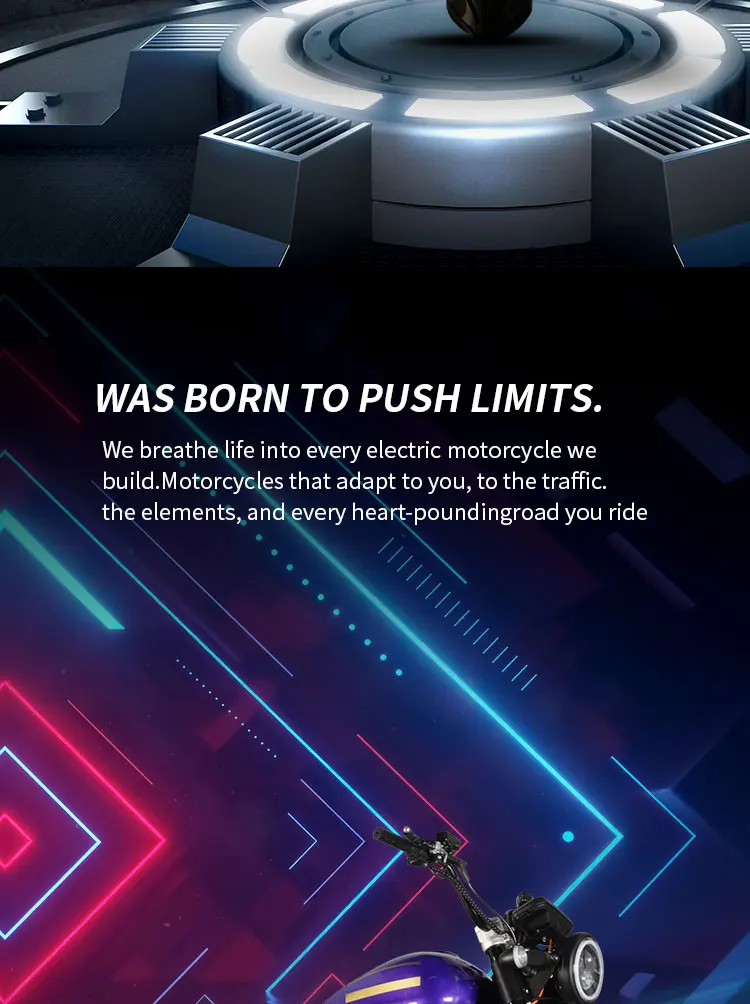 Picture of 8000W Electric Motorcycles - Power and Performance Redefined