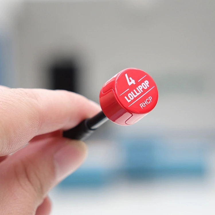 Super Mini 5.8G 2.5dBi SMA Male to Female & RP-SMA Male FPV Antenna Lollipop V4 Design for RC Drones & FPV Racing for FOXEER 4