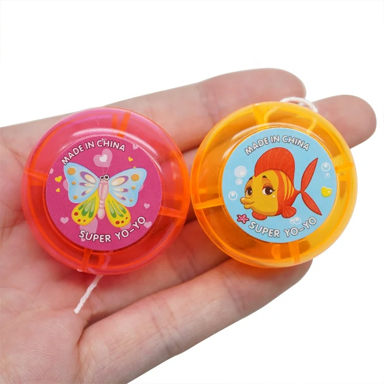 3,5 см прозрачные пластиковые Мультяшные игрушки Йо-Йо для детей