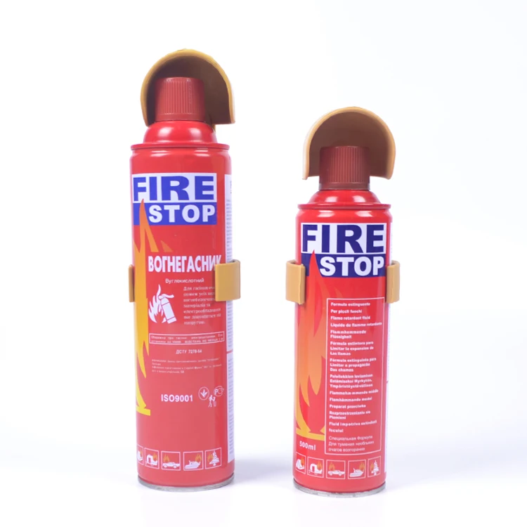 1000ml Aerosol Foam Spray Fire Extinguisher /500ml Mini Car Stop for