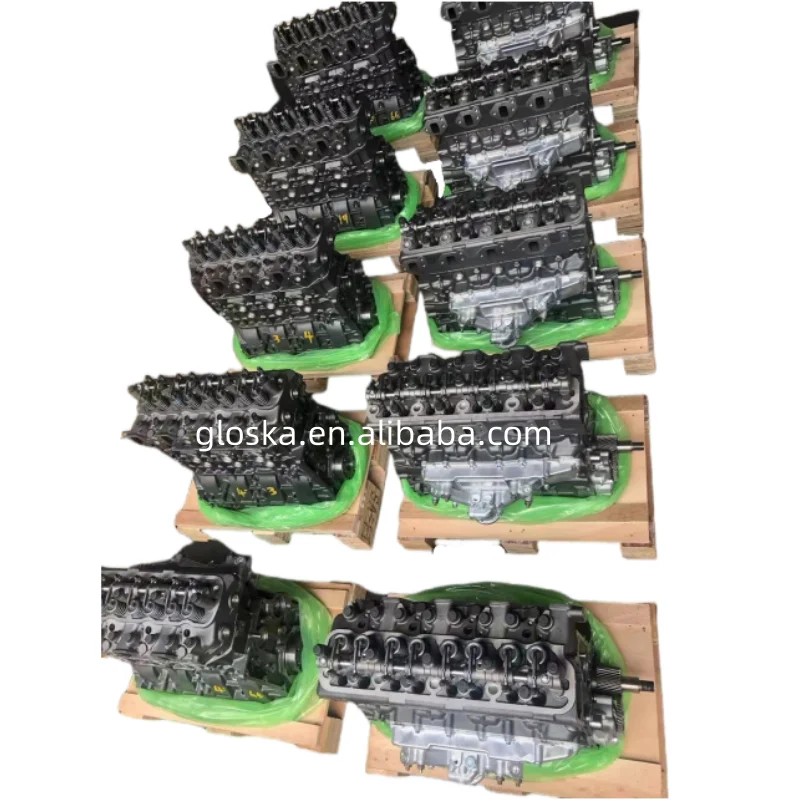 4D34 Auto Parts Engine Diesel Engine Long Block Cylinder Block for MITSUBISHI MONTERO 4D34T