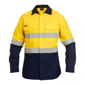 Breathable Construction Reflective Safety Work Uniform Clothes Comfortable Workwear Set Jacket and Pants