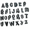 black-single letter(pls make a note about the letter you need)