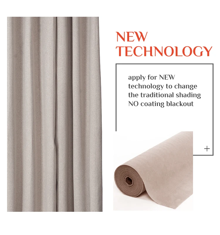 Flame Retardant Available Double Side Linen Fabric Soft Touch Printing Curtain Fabric Living Room Window Curtain