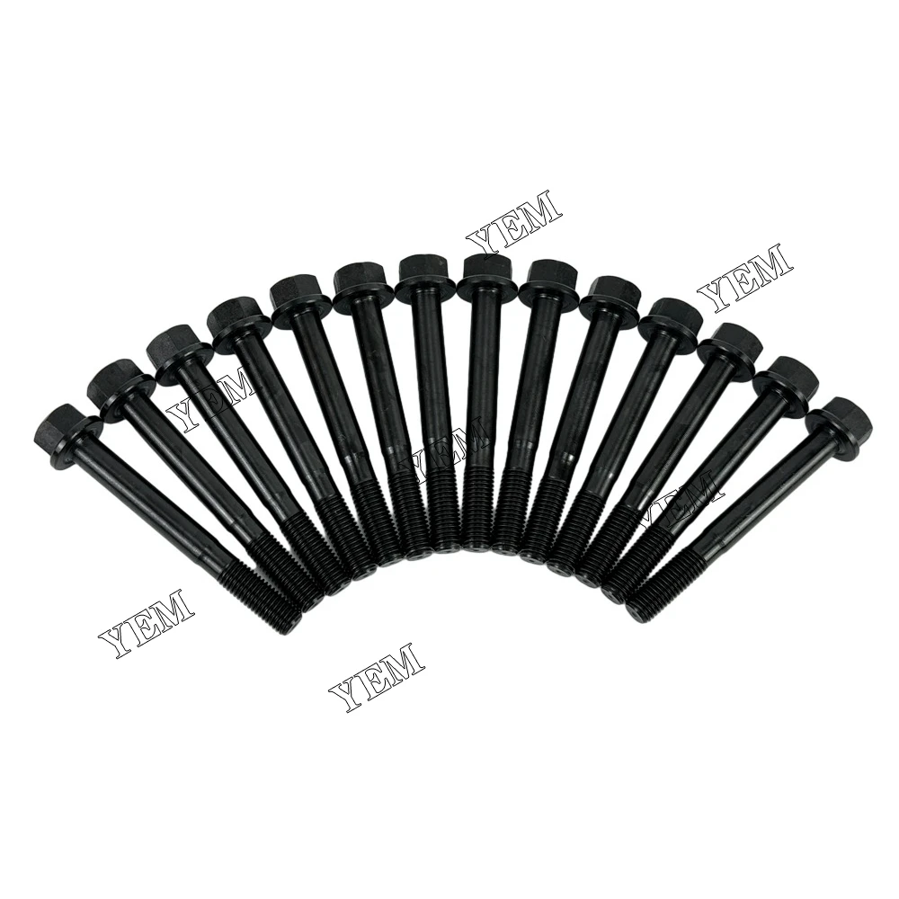 3TNE74 119620-01200 Cylinder Head Screw for Yanmar Engine Spare Parts 3