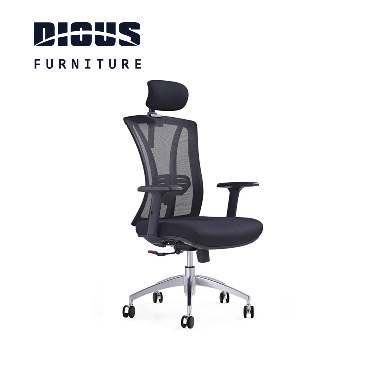 Dious modern popular high back office chair mesh chair parts in China