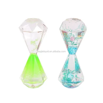 クリスタル砂時計アクアバブルマーメイド クリスタル砂時計アクアバブルマーメイド