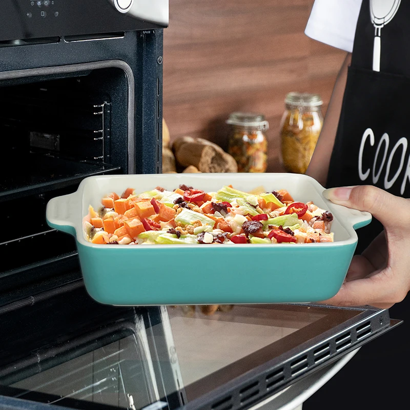 Wholesale Customized Logo Bulk Glazed Ceramic Food Trays Bread Loaf