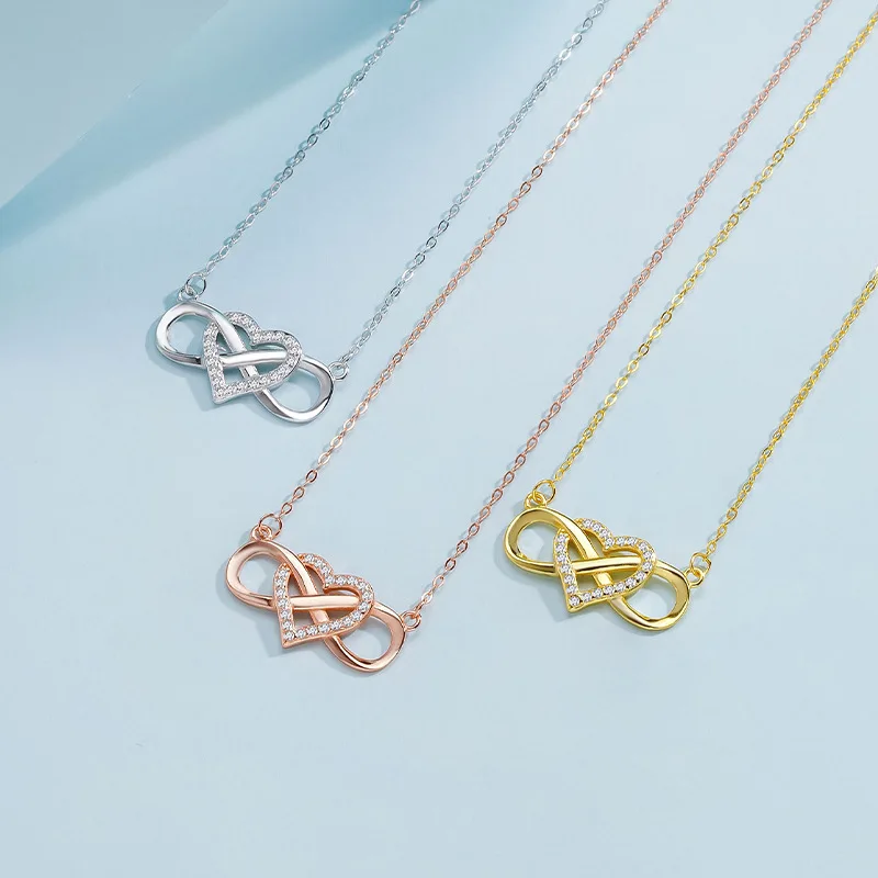 WOSTU Ciondolo con simbolo dell'infinito in argento sterling 925 per gioielli fai da te con bracciale originale da 3 mm acquista in modo economico - spedizione gratuita, recensioni reali con foto