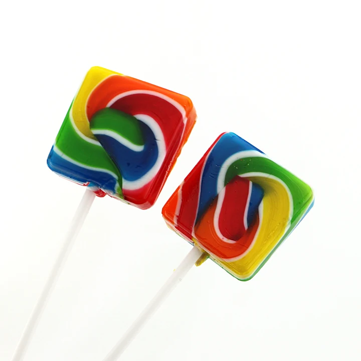 square hard lollipop