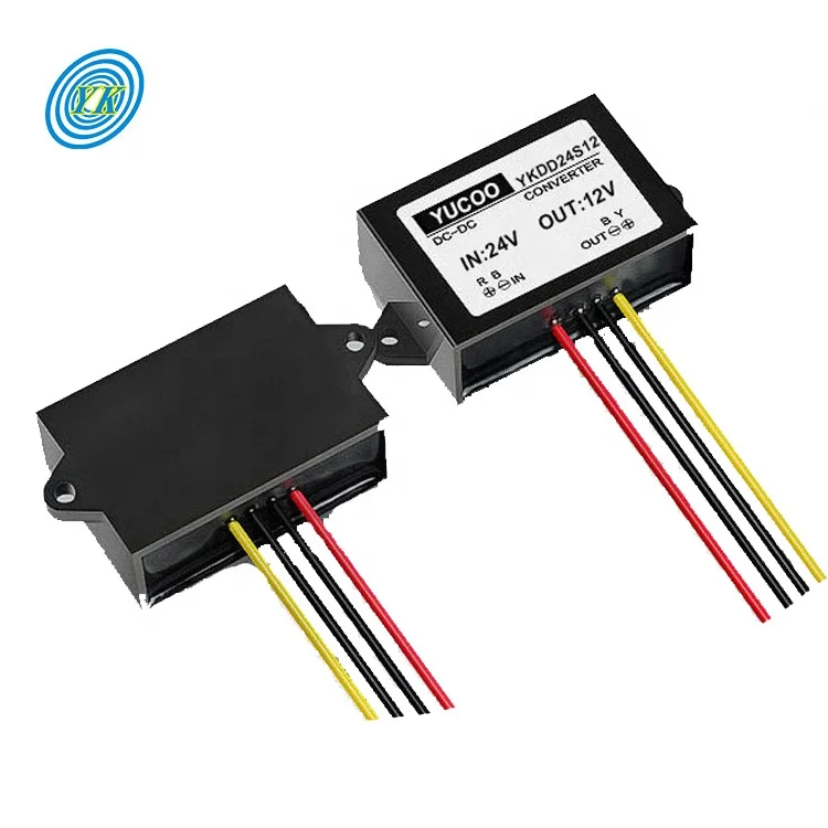 Akozon Spanningsomvormer DC-DC 12V/24V/36V/48V Naar 5V 3A Converter Voedingsmodule voor LED-schermen, camera's, Waterpompen, Motoren en Meer Akozon Spanningsomvormer DC-DC 12V/24V/36V/48V Naar 5V 3A Converter Voedingsmodule voor LED-schermen, camera's, Waterpompen, Motoren en Meer