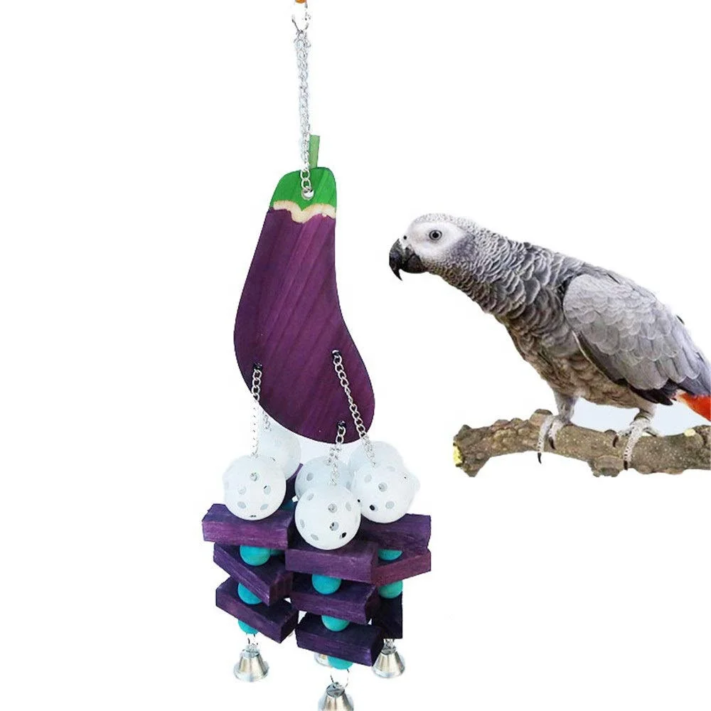 large parrot swings