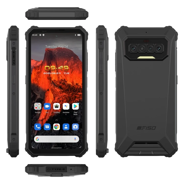 IIIF150 R2022 Rugged Phone, 64MP Camera + 20MP Night Vision, 8GB+128GB 4G  6.78 inch Android 11 Octa Core Cell phone