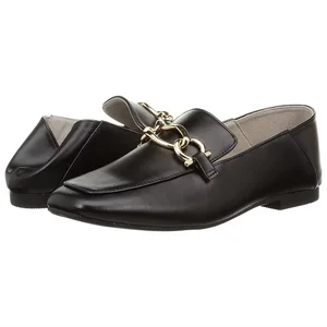 Professional Custom Factory Custom 100% Genuine Leather Flat Shoes Classic Leisure Womens Leather Loafers