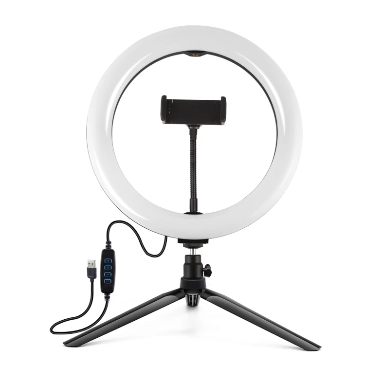 tripod with round light