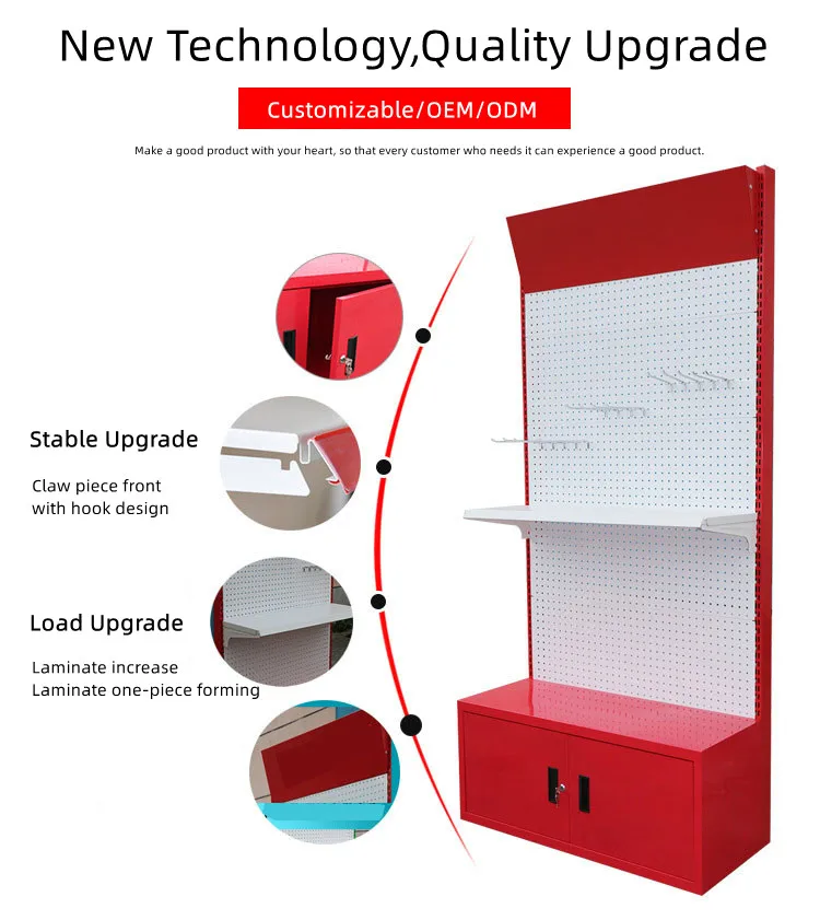 Wholesale Hardware Tool Retail Store Hanging Display Rack Metal