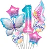 Azul y rosa número 1
