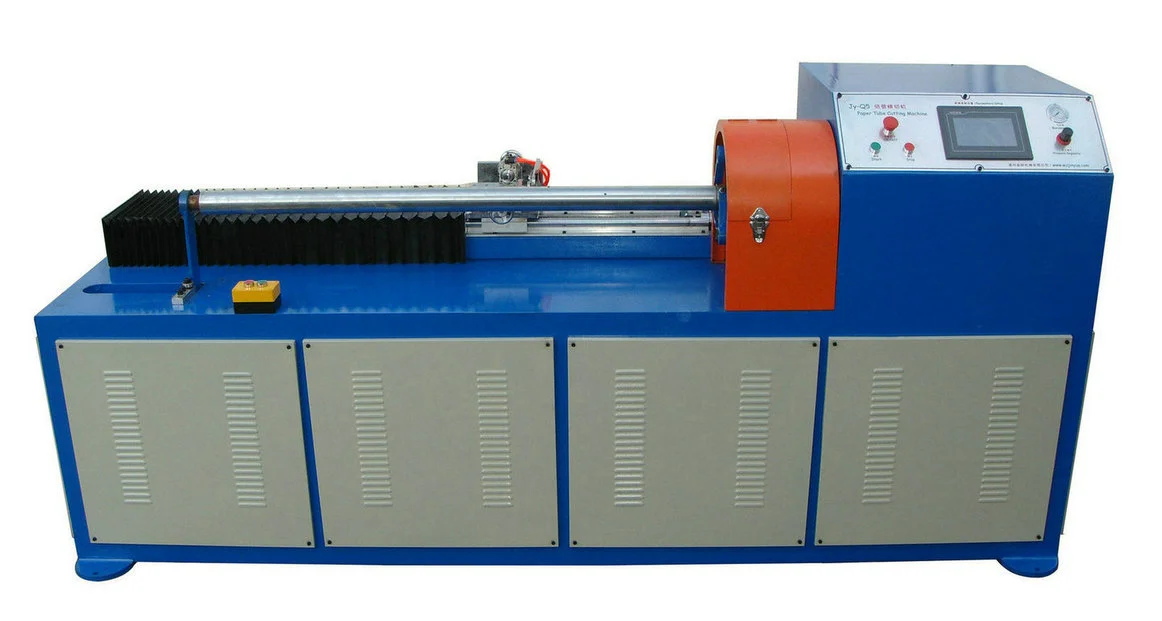 JYD  Factory Supply Q5-1500 Paper Tube Re Cutting Machine Multi Knives Cutters Thick Paper Core Tube Cutting Machine