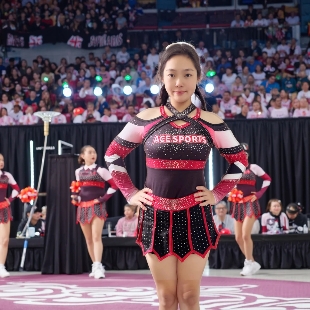 Ace Sports OEM Wholesale Cheerleading Uniforms for All Star