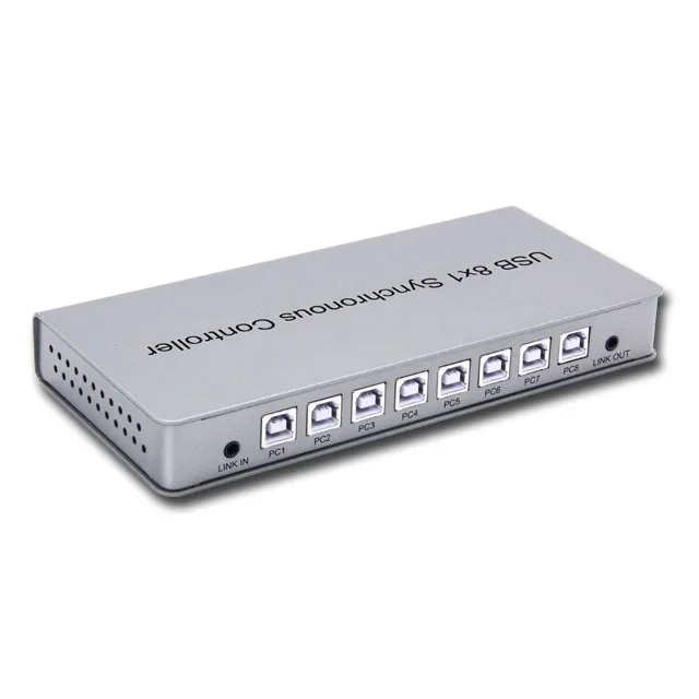 8 Port USB Synchronous Controller KVM Switch for Computer Mouse Keyboard