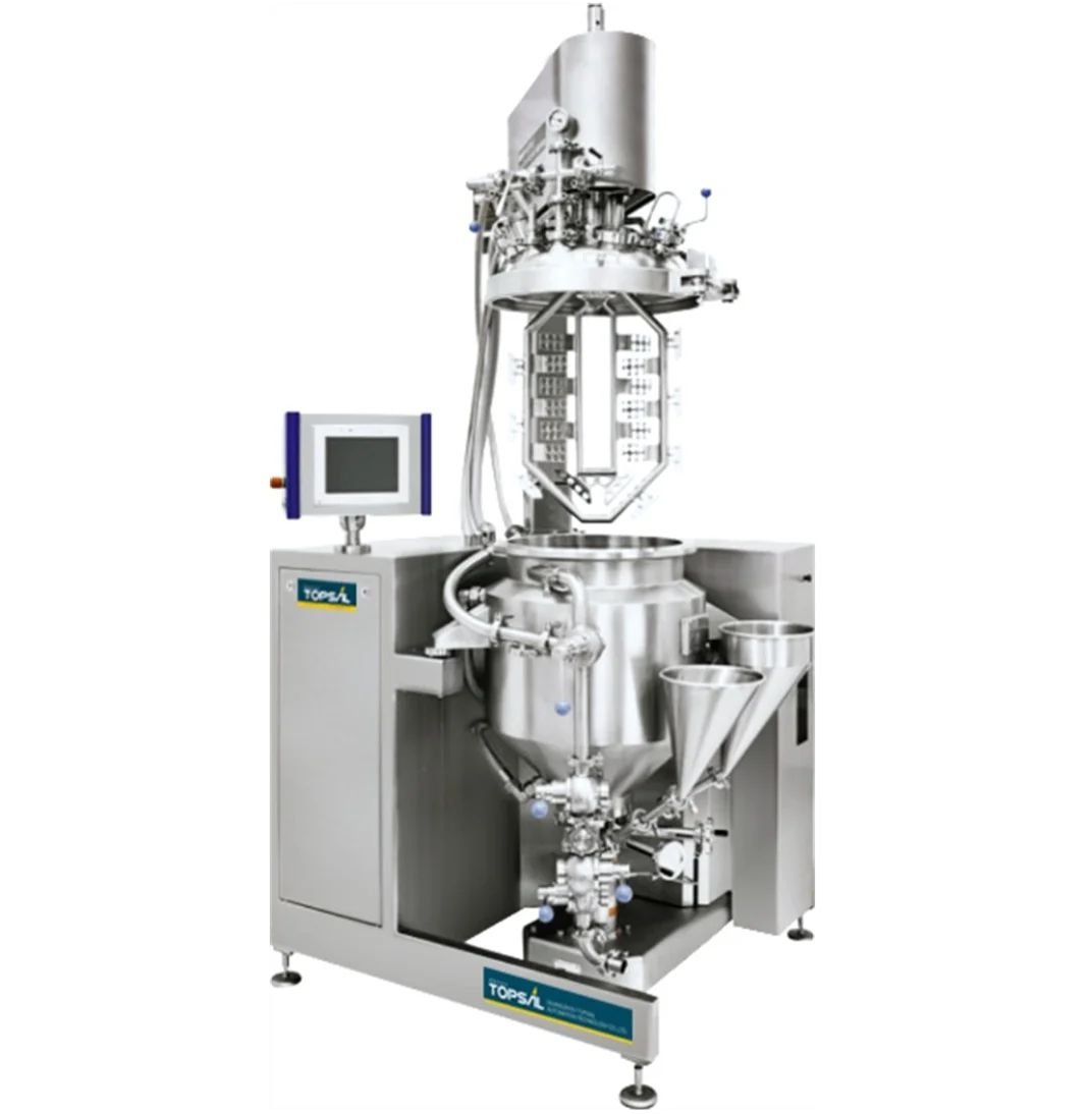 50L High Pressure Homogenizer Vacuum Emulsifying Mixer