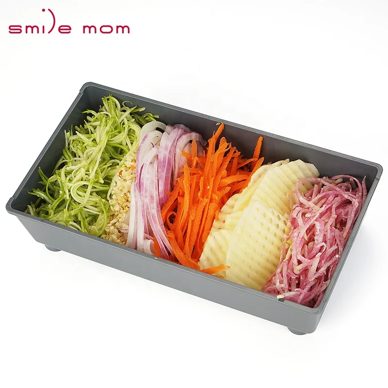 Кухонная овощерезка Smile mom, регулируемая терка, слайсер, профессиональная мандолина