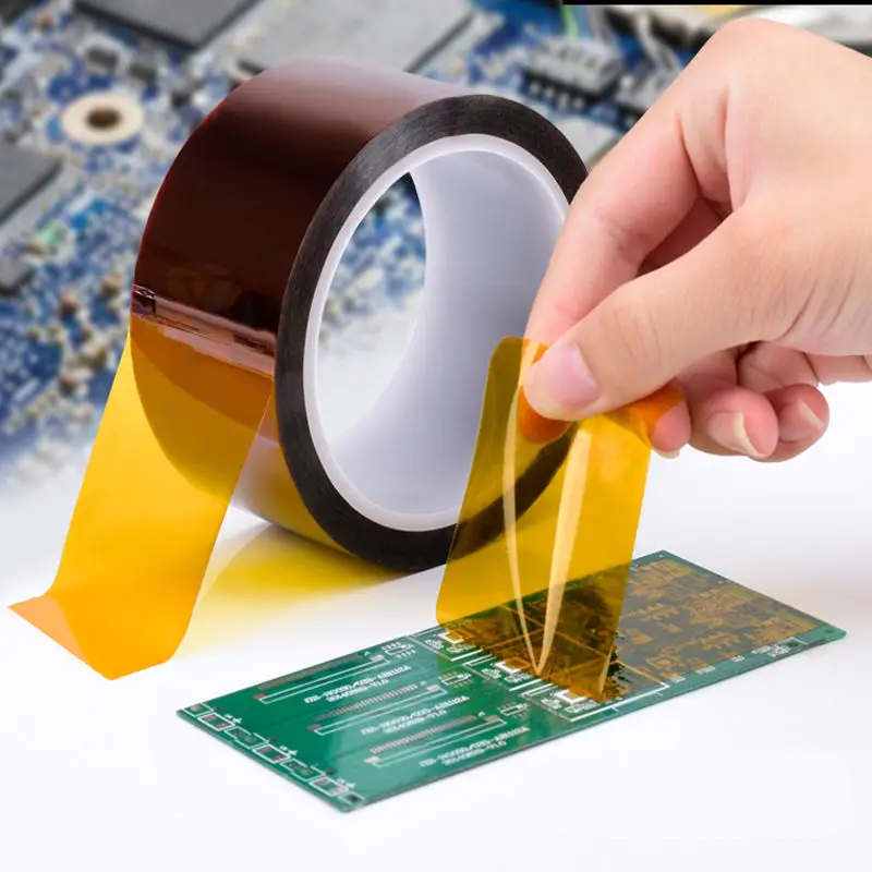 Heat Resistant High Temperature Kaptone Polyimide Self Adhesive Tape Heat Resistant Insulation Kaptone Film No Adhesive details