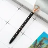 Black-Rose Gold with Dots