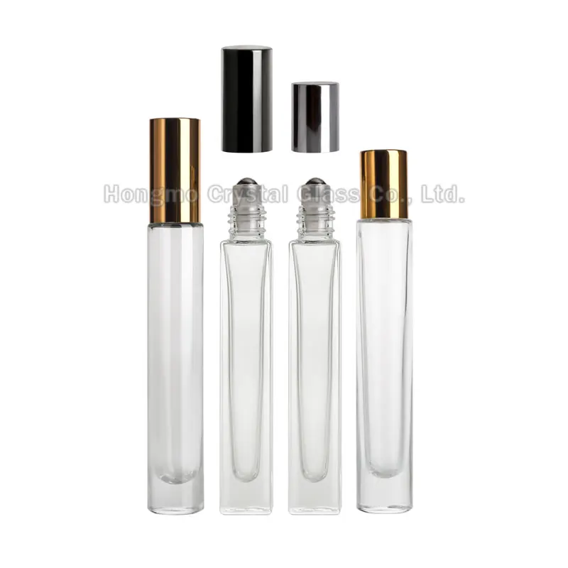 Perfume Bottle 10ml Glass Long Mist Sprayer Roll On Bottle Luxury