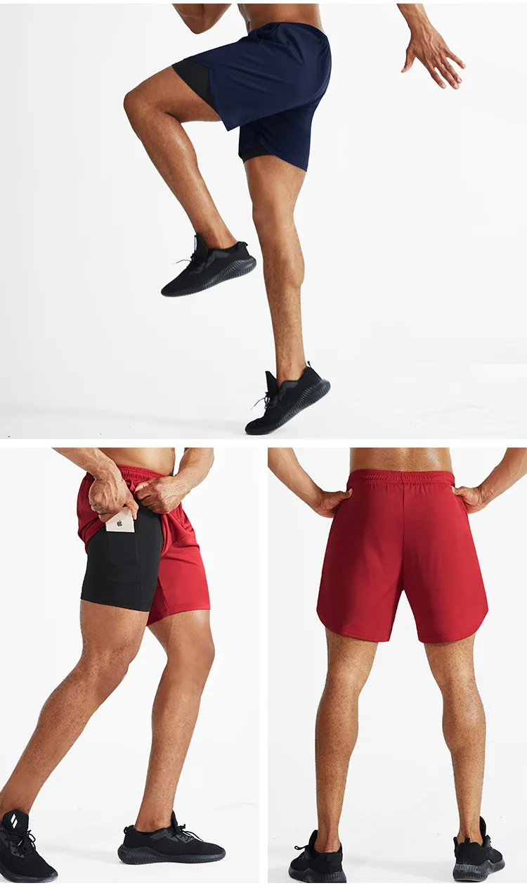 2 in 1 Herren Laufsport Shorts Atmungsaktive Gym Basketball Shorts mit Taschen für Männer178_voghion.com