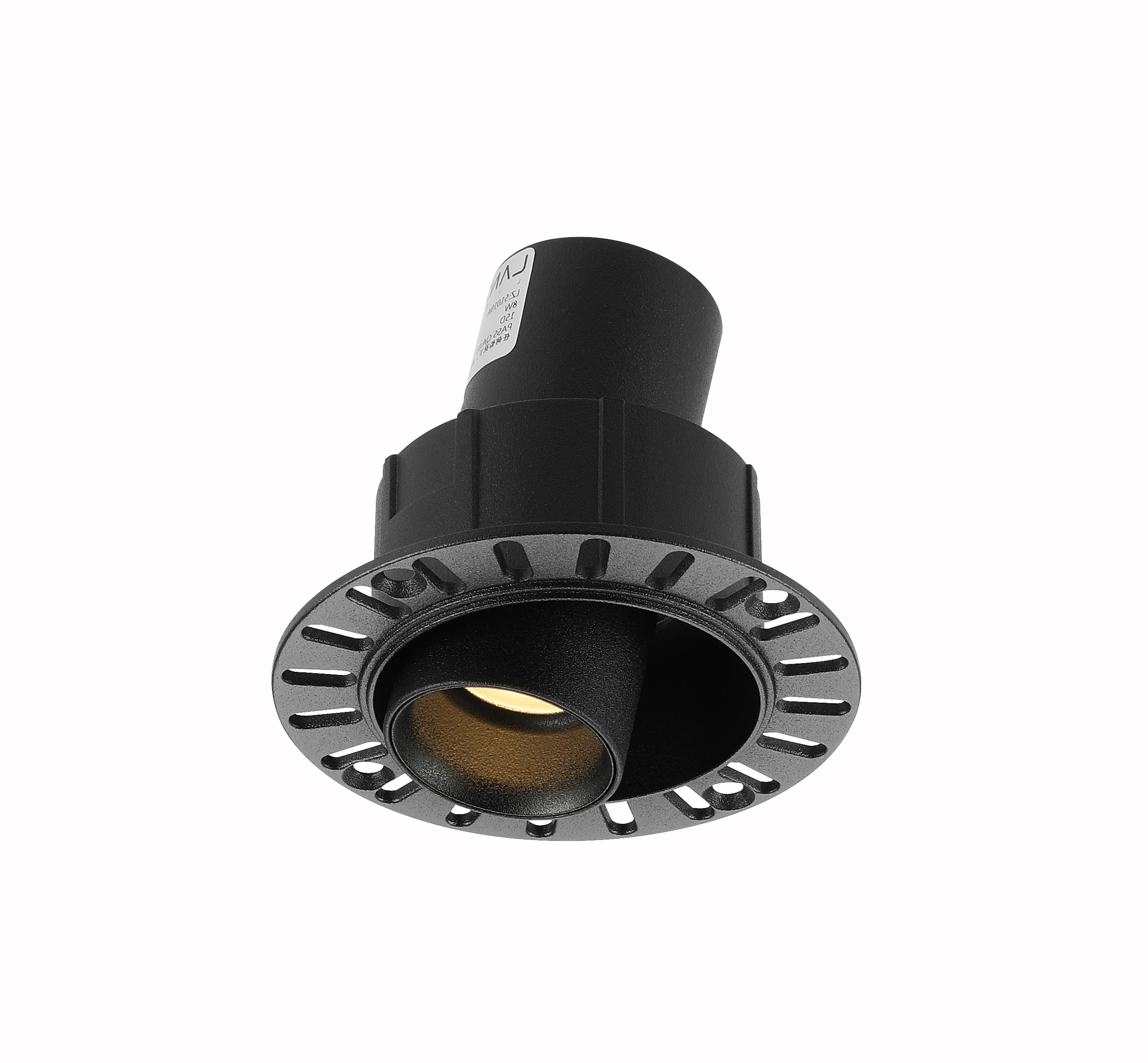 Adjustable LED Panel Downlight Spotlight for Home Office Recessed Modern Design with Auto Color Rendering ROHS Certified Com