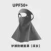 Neck Protection and Sunscreen All-in-One Face Mask - Dark Gray