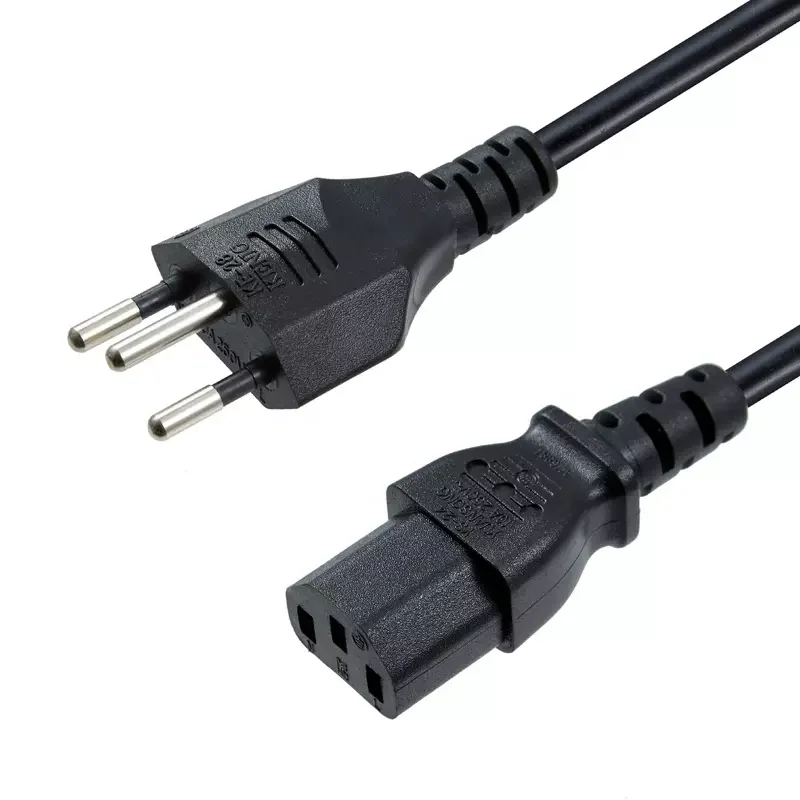 6ft Brazil 3 Pin Plug To C13 Power Cord Brazil 16a Nbr14136 To C13 6 ...