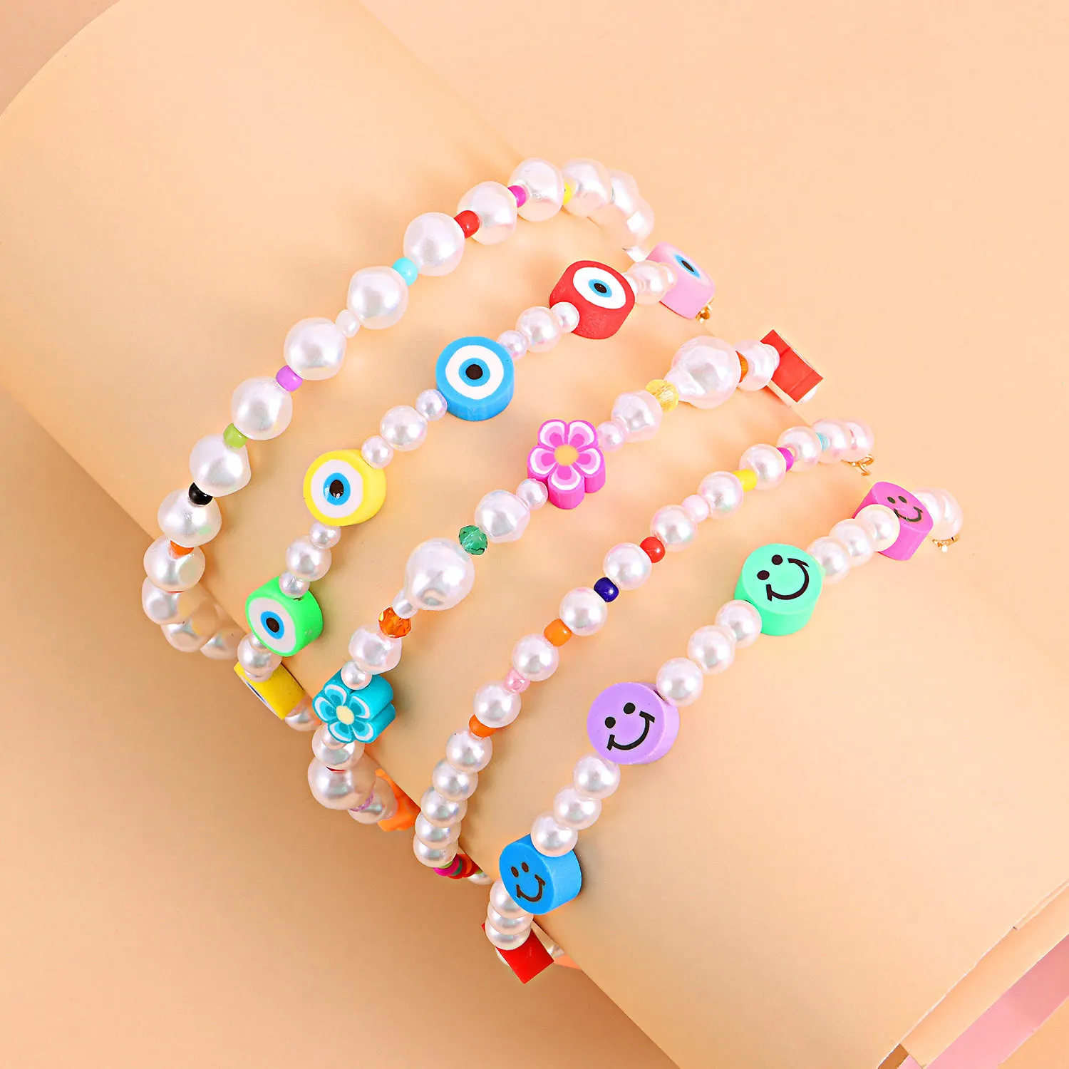  Kelabia Y2K Star Beaded Bracelets Cute Bracelet for