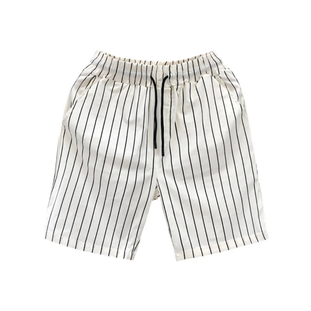 Korean Style Trendy Men's Mid Waist Casual Shorts Breathable All-season Wear Slim Fit Soft Daily Leisure Sports Versatile Shorts