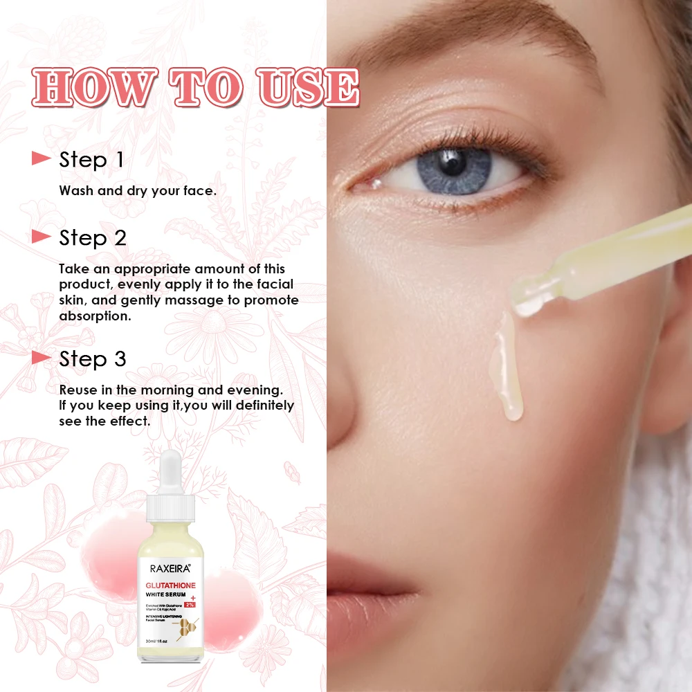 how do you test for glutathione levels Glutathione Face Neck Skin Whitening Serum Freckle Dominican Republic main image 1