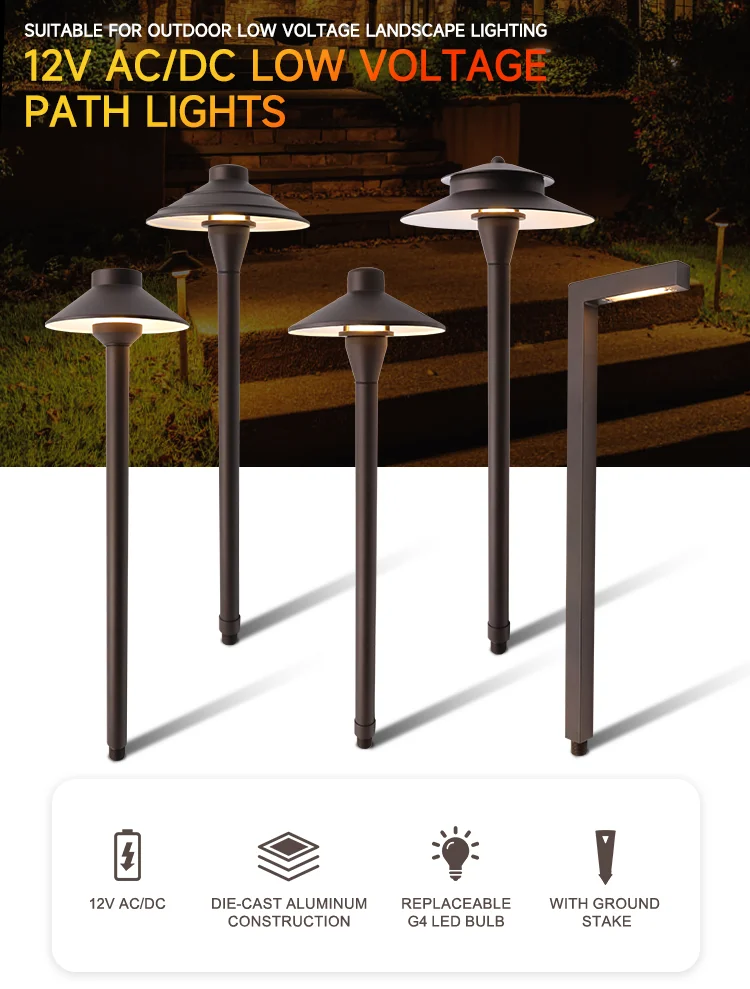 Led List Ip65 ETL List IP65 Waterproof 12V 2700-6000K Led Low Voltage Outdoor ...